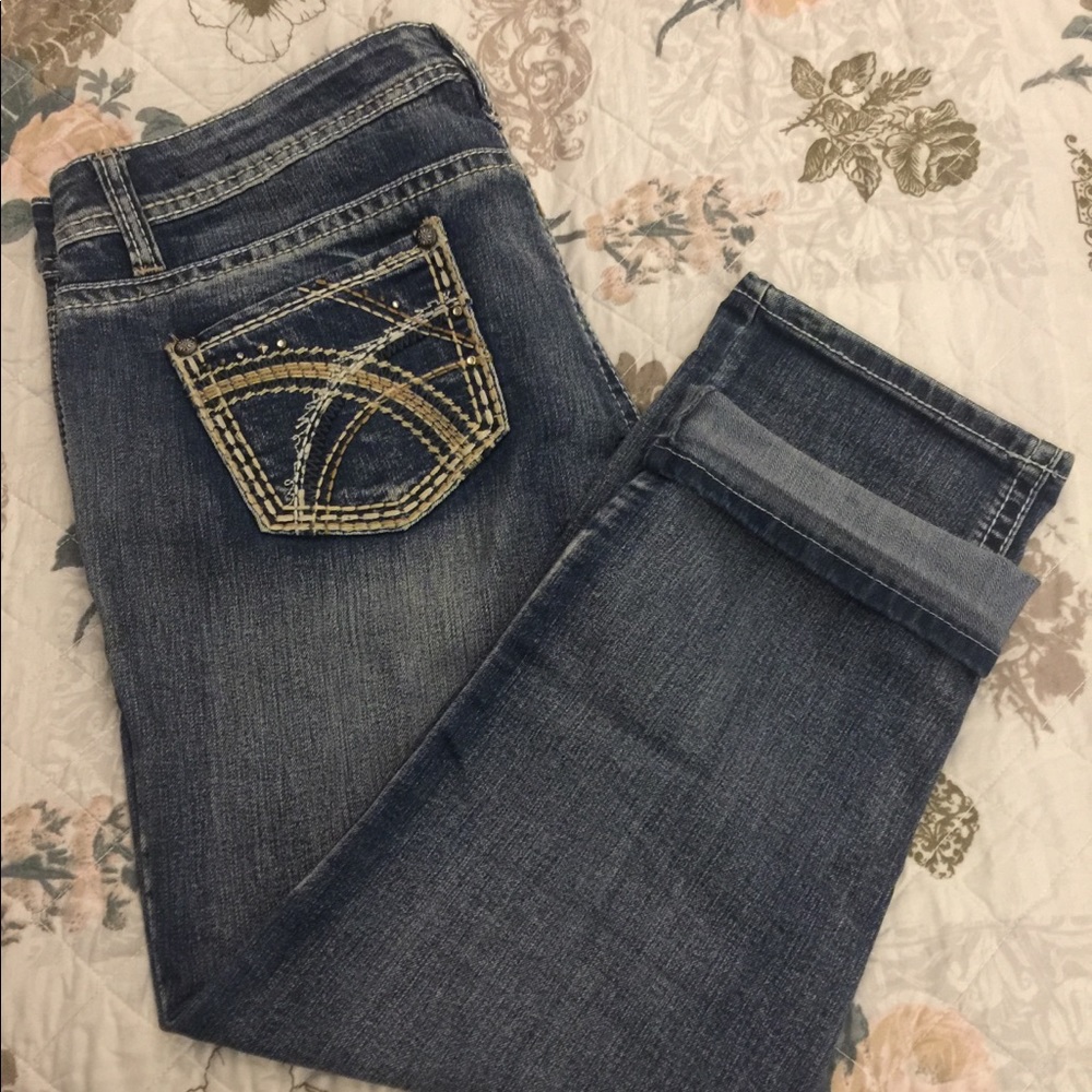 Cropped Roz & Ali jeans